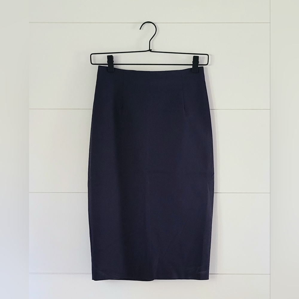 Boden Navy Pencil Skirt